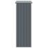 Jaula de pájaros acero galvanizado gris antracita 215x78x200