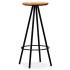 Set de muebles de bar 3 piezas acacia y madera