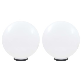 Lámparas de bola LED 2 unidades esféricas PMMA 50