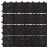 Baldosas de porche WPC 30x30 cm 2 m² marrón oscuro 22