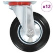 Ruedas giratorias 12 unidades 160 mm