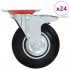 Ruedas giratorias 24 unidades 125