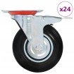Ruedas giratorias 24 unidades 125 mm