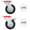 Ruedas giratorias 32 unidades 100 mm
