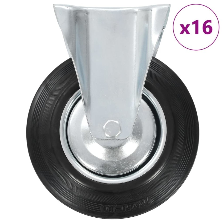 Ruedas fijas 16 unidades 200