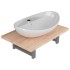 Conjunto de muebles de baño 2 piezas cerámica