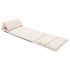 Tumbona de suelo plegable microfibra