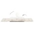 Tumbona de suelo plegable microfibra