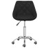 Silla de oficina giratoria de cuero sintético