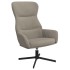 Silla de relajación de terciopelo gris
