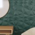 Paneles de pared 48 uds XPS diamante verde 50x50 cm 12