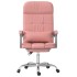 Silla de oficina reclinable masaje cuero sintético