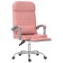 Silla de oficina reclinable masaje cuero sintético