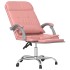 Silla de oficina reclinable masaje cuero sintético