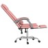 Silla de oficina reclinable masaje cuero sintético