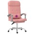 Silla de oficina reclinable masaje cuero sintético