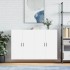 Armarios de pared 2 unidades blanco 69,5x34x90
