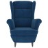 Sillón de terciopelo