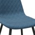 Sillas de comedor 4 unidades terciopelo