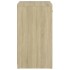 Banco zapatero madera de ingeniería roble Sonoma 94,5x31x57