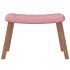 Sillón de relax con taburete terciopelo