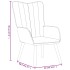 Sillón de relax con taburete terciopelo