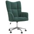 Silla de relajación de terciopelo verde