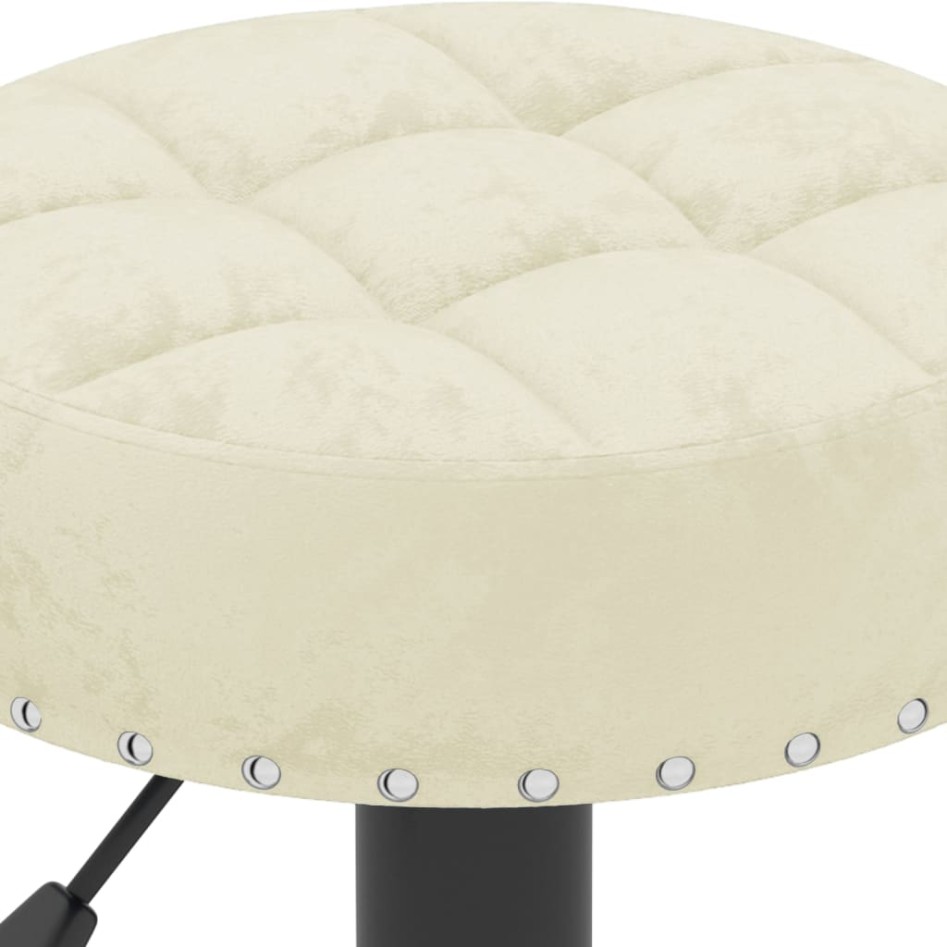 Taburetes de cocina 2 unidades terciopelo color