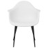 Sillas de comedor 2 unidades blancas