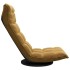 Silla de suelo giratoria de terciopelo