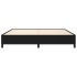 Cama sin colchón tela negro 200x200