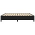 Cama sin colchón tela negro 200x200