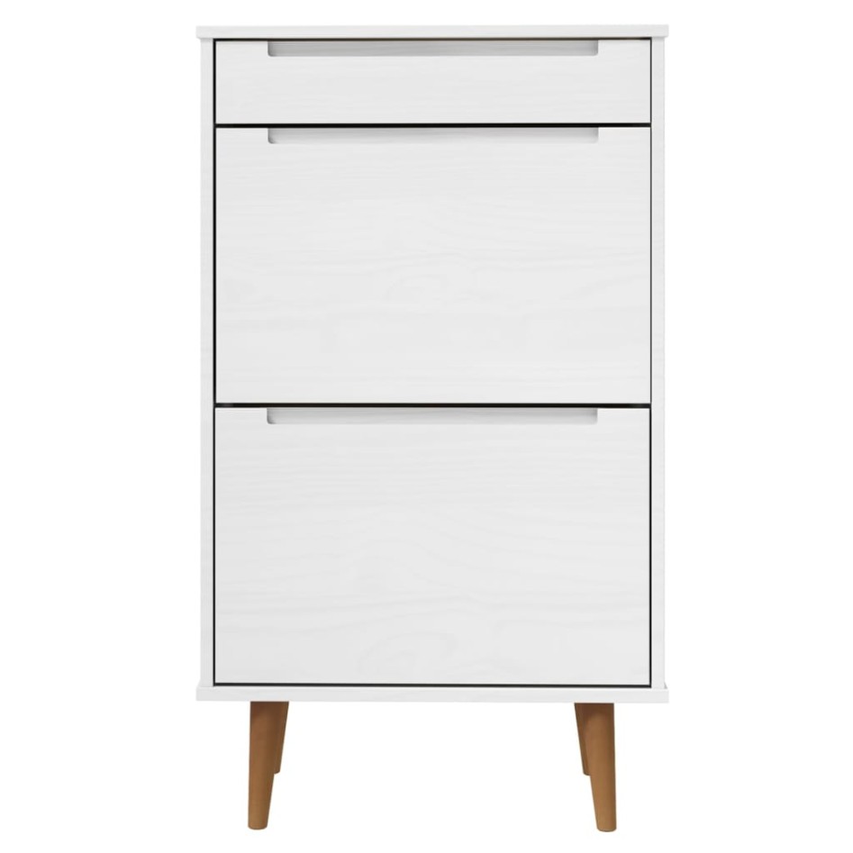 Zapatero MOLDE madera maciza de pino blanco 59,5x35x103