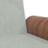 Sofá cama con portavasos terciopelo gris