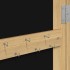 Espejo con joyero de pared 37,5x10x106