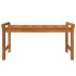 Set de muebles de jardín 4 pzs y cojines madera maciza