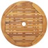 Comedor de jardín plegable 3 piezas madera maciza de