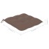 Sillas de comedor jardín con cojines 2 uds madera maciza