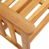 Sillas y mesita de jardín con cojines madera maciza