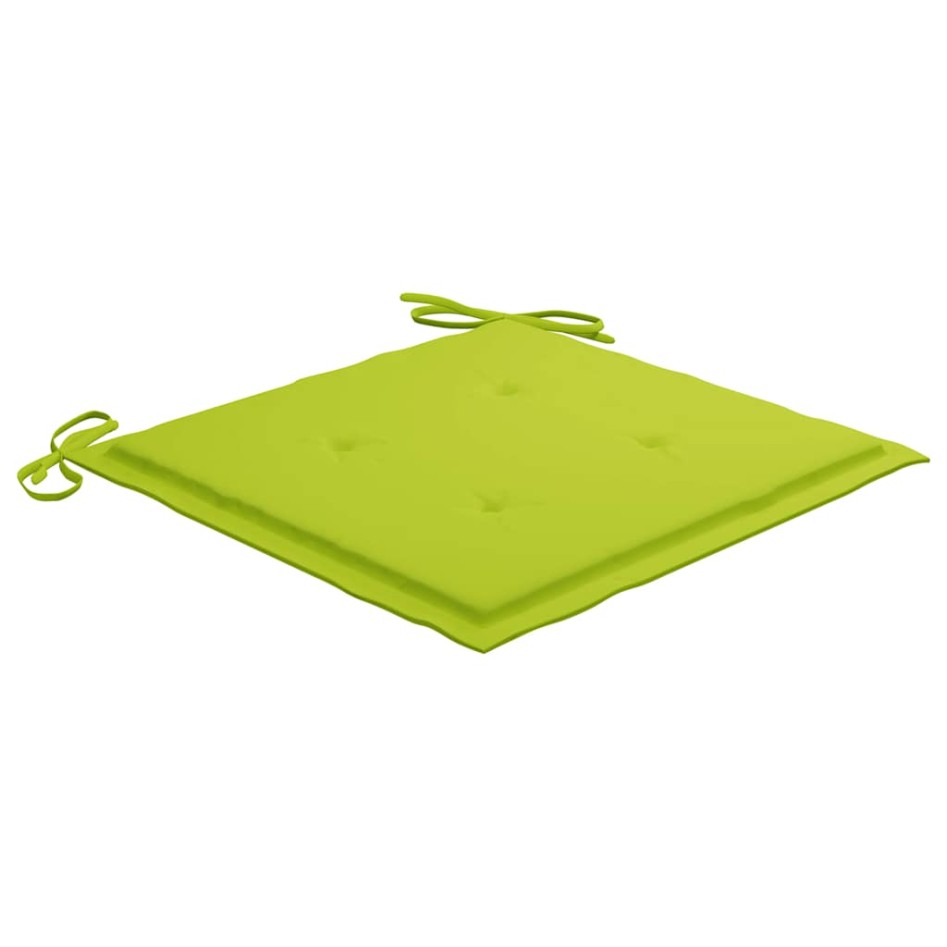 Set de comedor exterior plegable 5 piezas con cojines