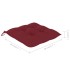 Set de comedor de jardín plegable 5 piezas con cojines