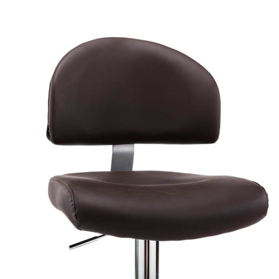 Taburete de cocina de cuero sintético