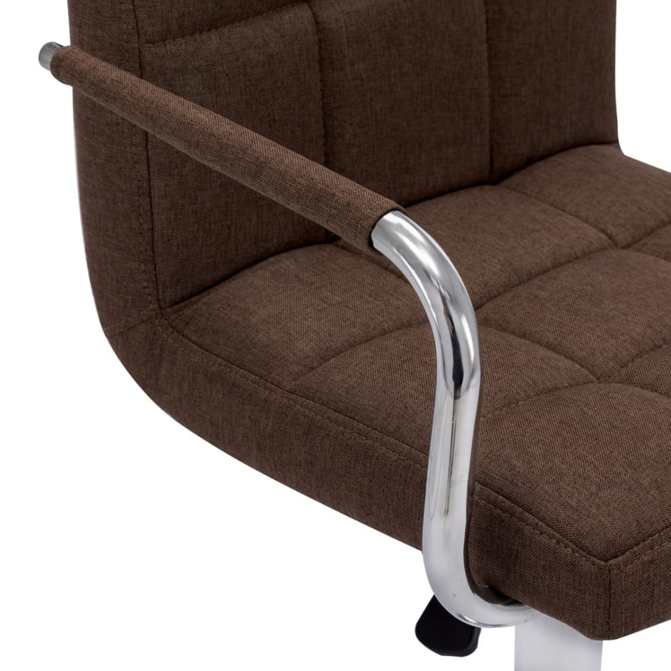 Taburetes de barra de cocina 2 unidades tela