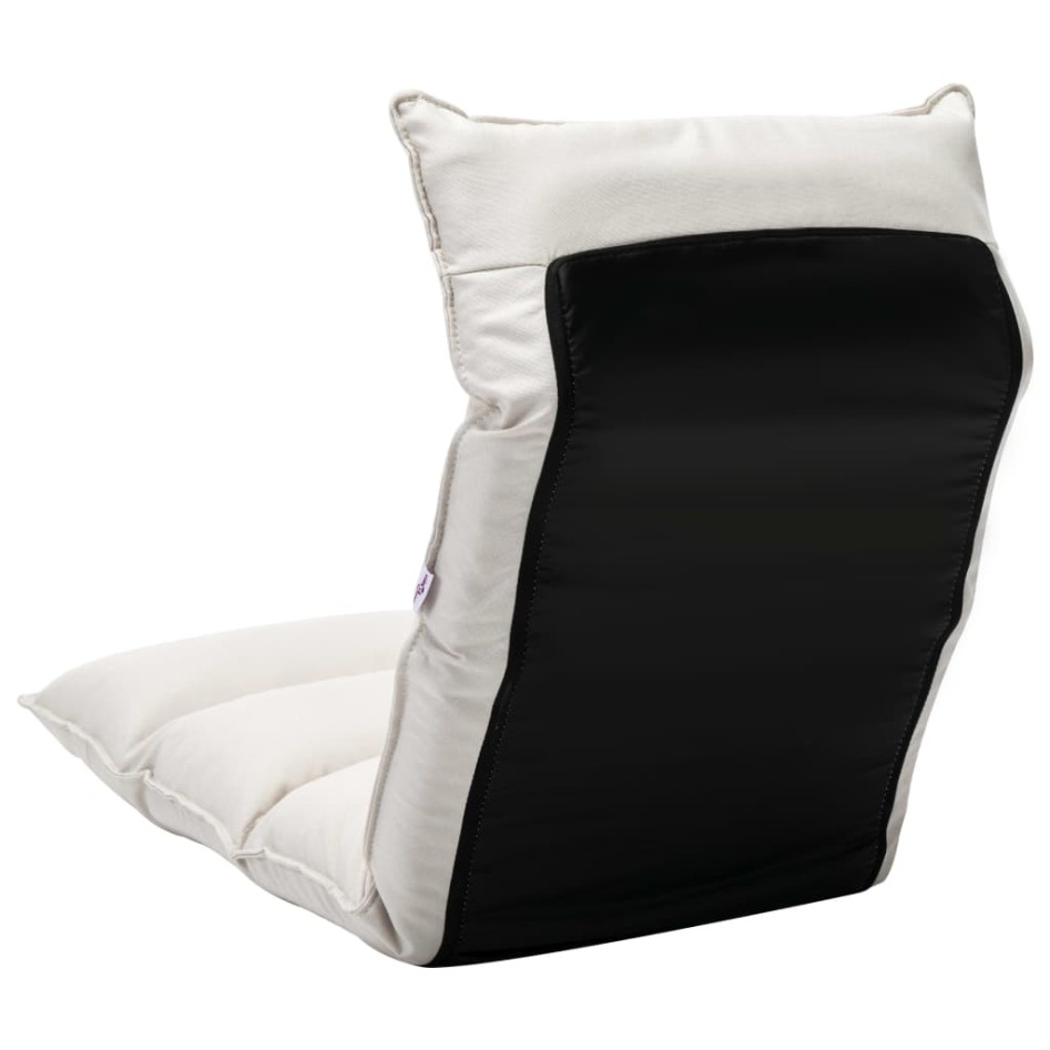 Tumbona de suelo plegable de tela