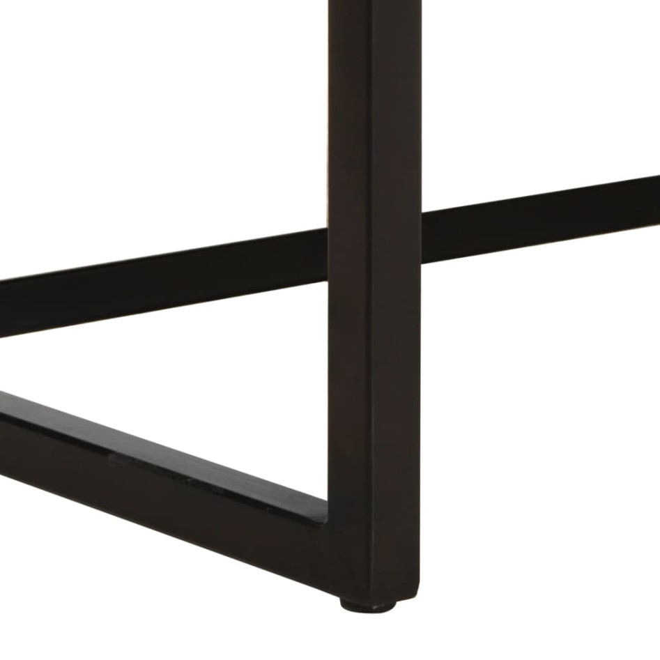 Sofá de 3 plazas cuero auténtico de cabra