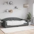 Sofá cama sin colchón tela gris oscuro 100x200