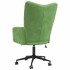 Sillón de relax de terciopelo verde