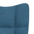Sillón de relax de terciopelo