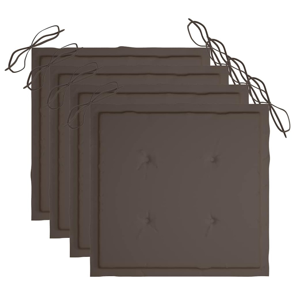 Sillas comedor de jardín 3 uds madera maciza acacia y