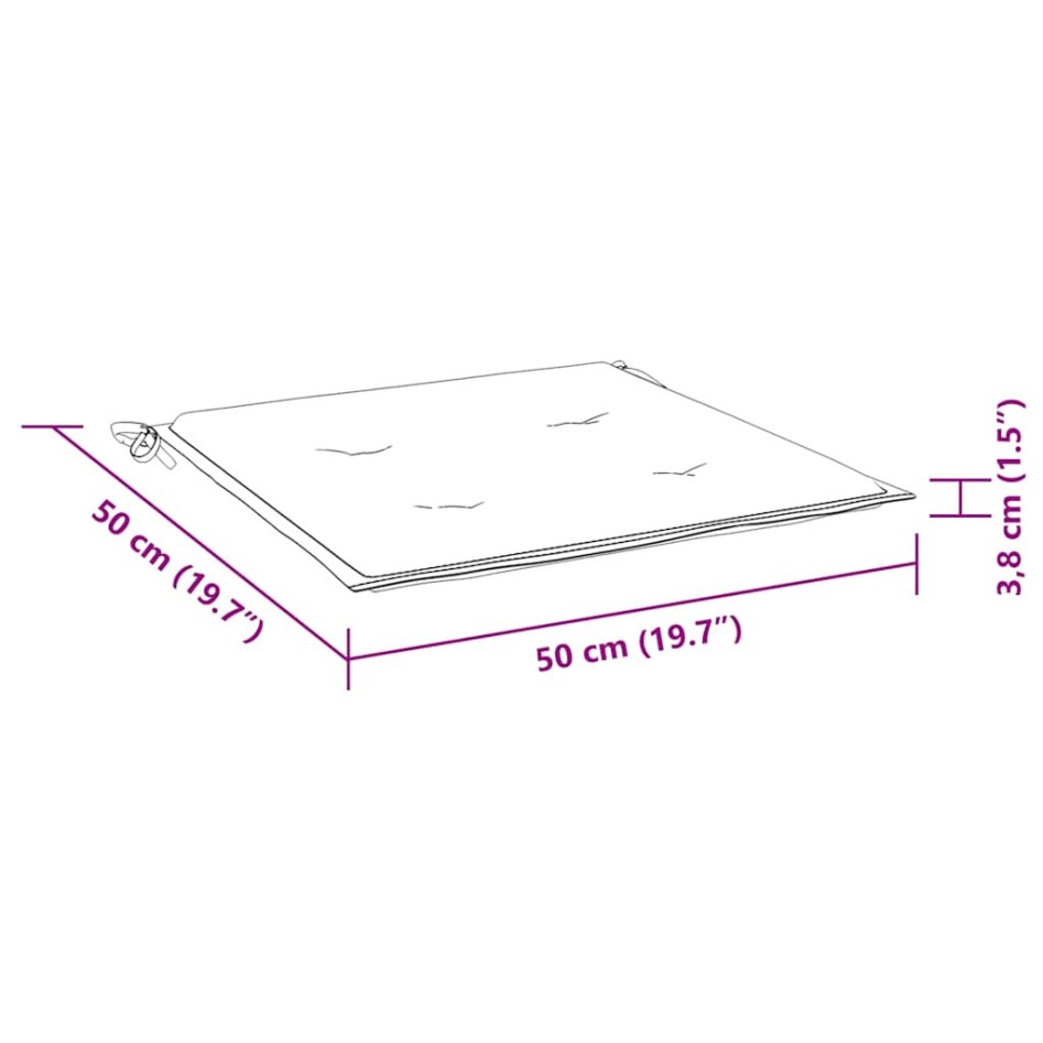 Sillas comedor de jardín 3 uds madera maciza acacia y